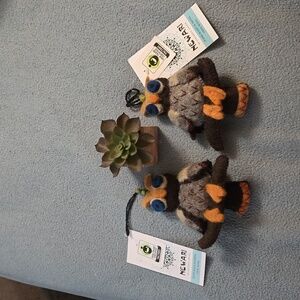 Wool Owl Ornaments New